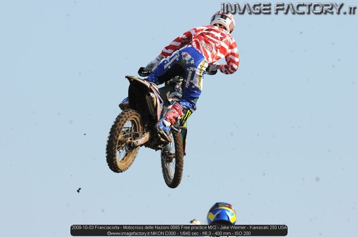 2009-10-03 Franciacorta - Motocross delle Nazioni 0685 Free practice MX2 - Jake Weimer - Kawasaki 250 USA